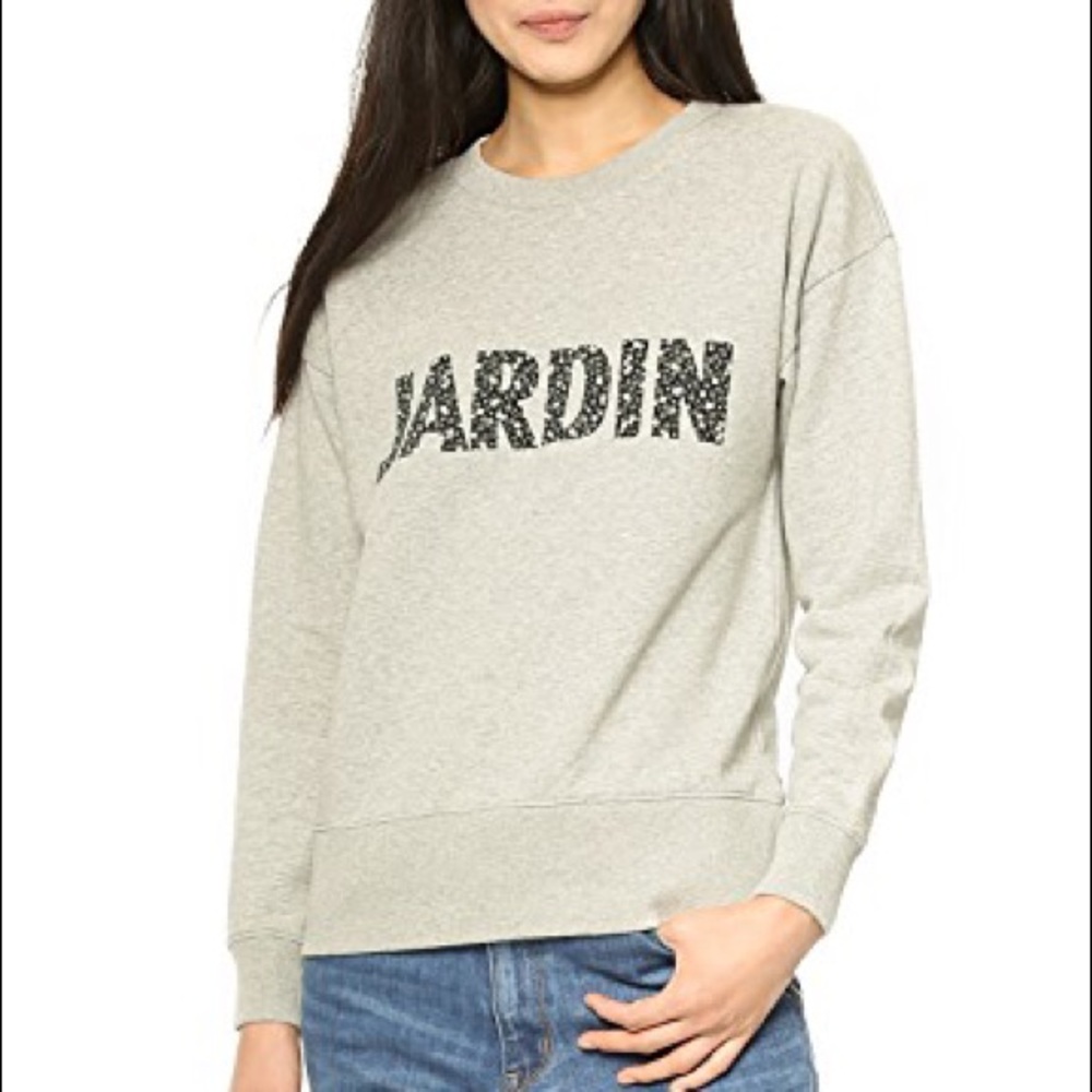 EUC Madewell Jardin Sweatshirt Heathered Grey 🔥